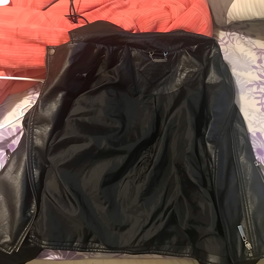 Leather jacket